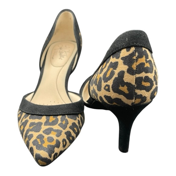 Life Stride Women’s Heels Brown Black Leopard Animal Print Stiletto Size 6 Glam - Picture 8 of 9